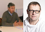 Patrick Salvi pour le SETCa et Philippe Degeneffe pour le Manège